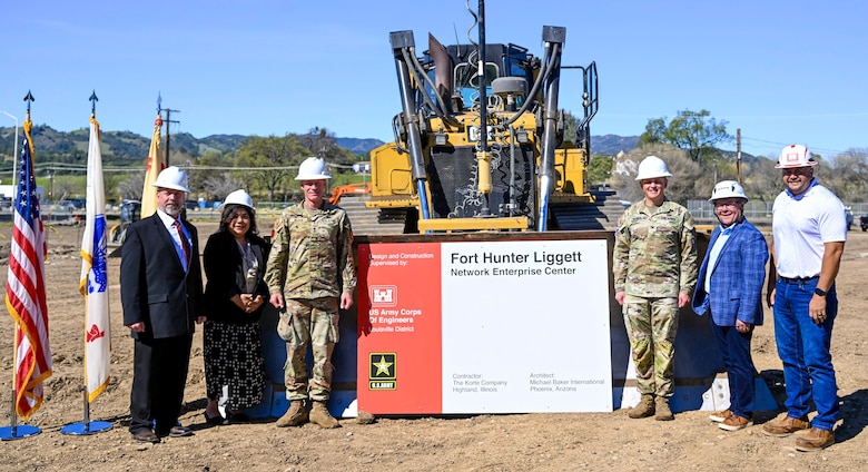 Fort Hunter Liggett Network Enterprise Center groundbreaking