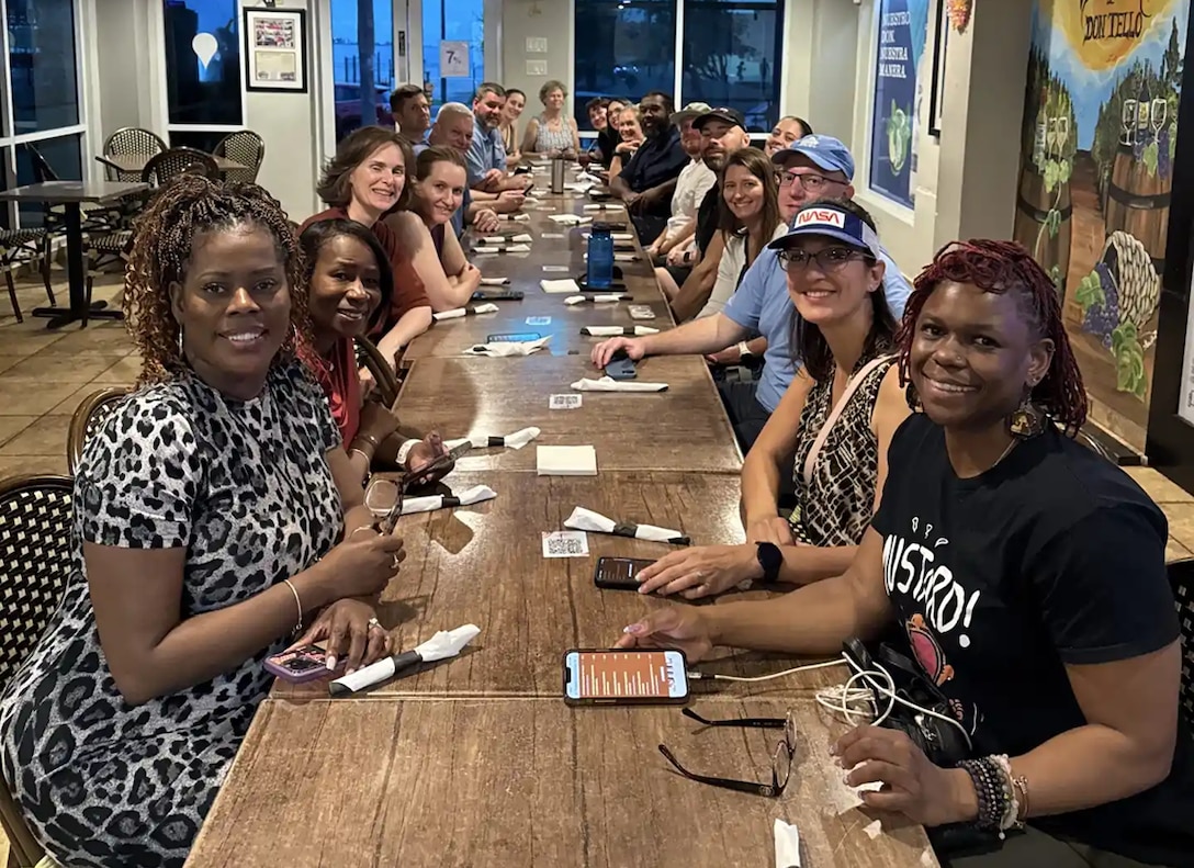 South Atlantic Division Regional Leadership Development Program participants come together for a team meal during their February 2026 visit to the Caribbean District. As part of the weeklong RLDP immersion, participants spent mealtimes building relationships, reflecting on the day’s activities, and deepening cross‑district collaborations. The gathering was one of several opportunities for participants to strengthen teamwork and broaden their understanding of the Caribbean District’s mission and operating environment.