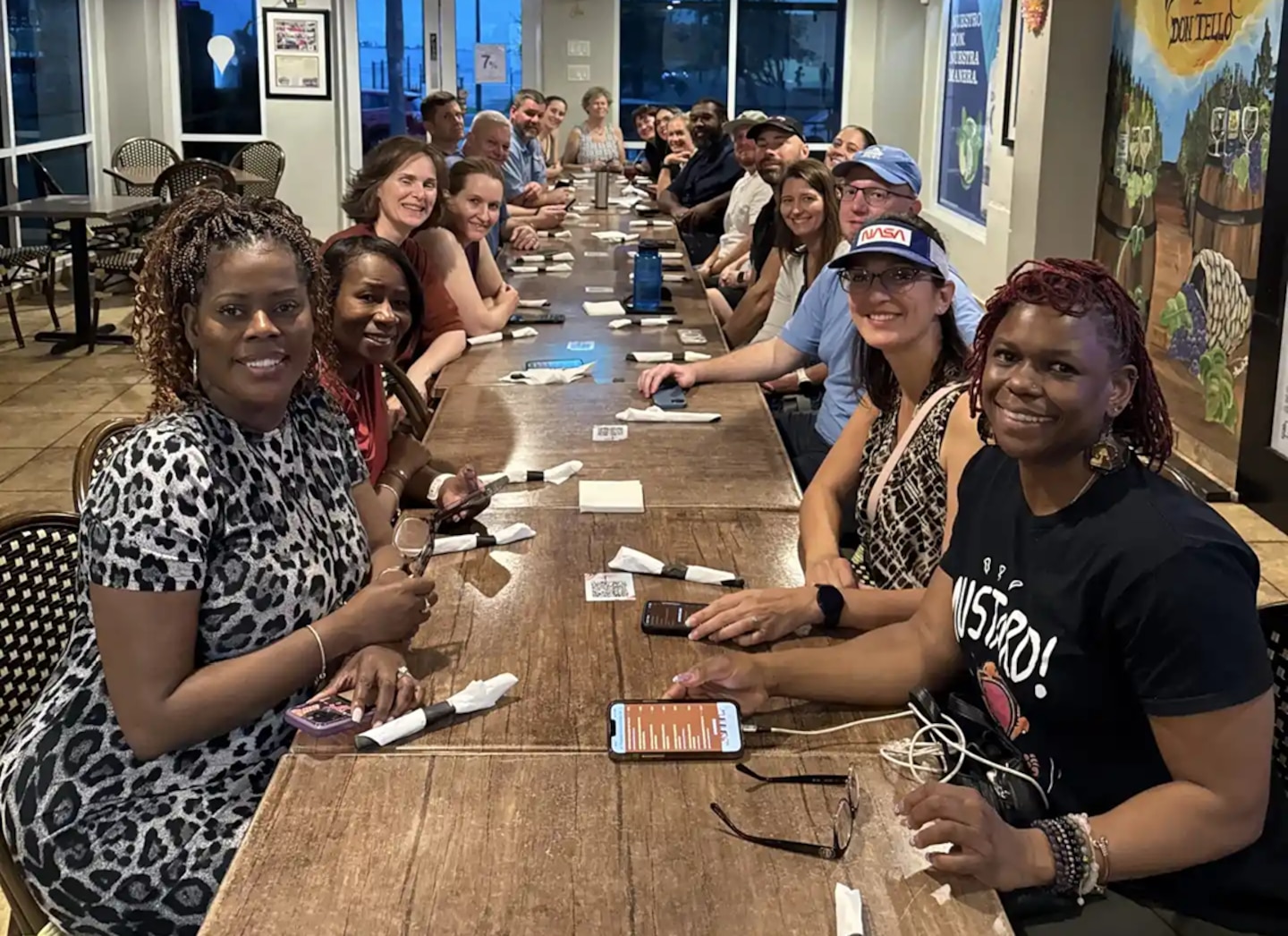 South Atlantic Division Regional Leadership Development Program participants come together for a team meal during their February 2026 visit to the Caribbean District. As part of the weeklong RLDP immersion, participants spent mealtimes building relationships, reflecting on the day’s activities, and deepening cross‑district collaborations. The gathering was one of several opportunities for participants to strengthen teamwork and broaden their understanding of the Caribbean District’s mission and operating environment.