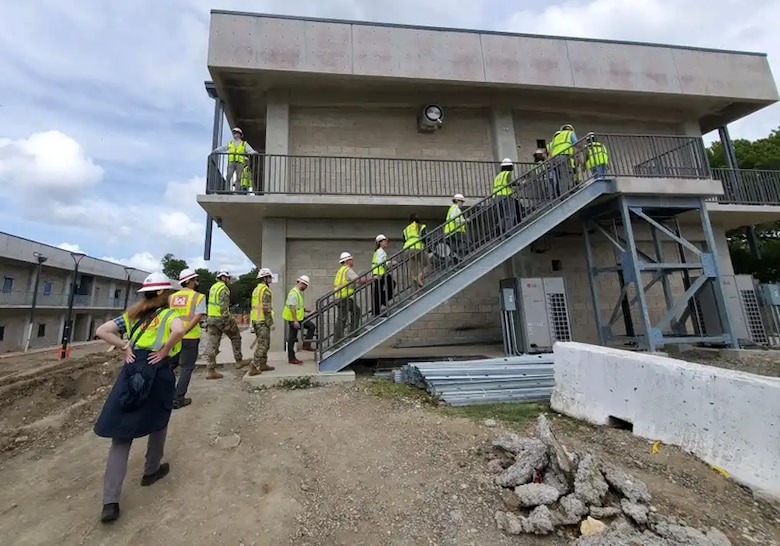 South Atlantic Division Regional Leadership Development Program participants tour a military construction site on Camp Santiago in Puerto Rico. As part of the SAD RLDP visit to the Caribbean District in late February 2026, participants gained a firsthand look at how the Corps of Engineers delivers critical construction projects to support military readiness across the Caribbean. The group moved through the active work zone to examine construction activities, site preparation, and modernization work underway across the installation. The tour was one of several field engagements during the RLDP’s weeklong immersion in the Caribbean District’s mission, projects, and unique operating environment.