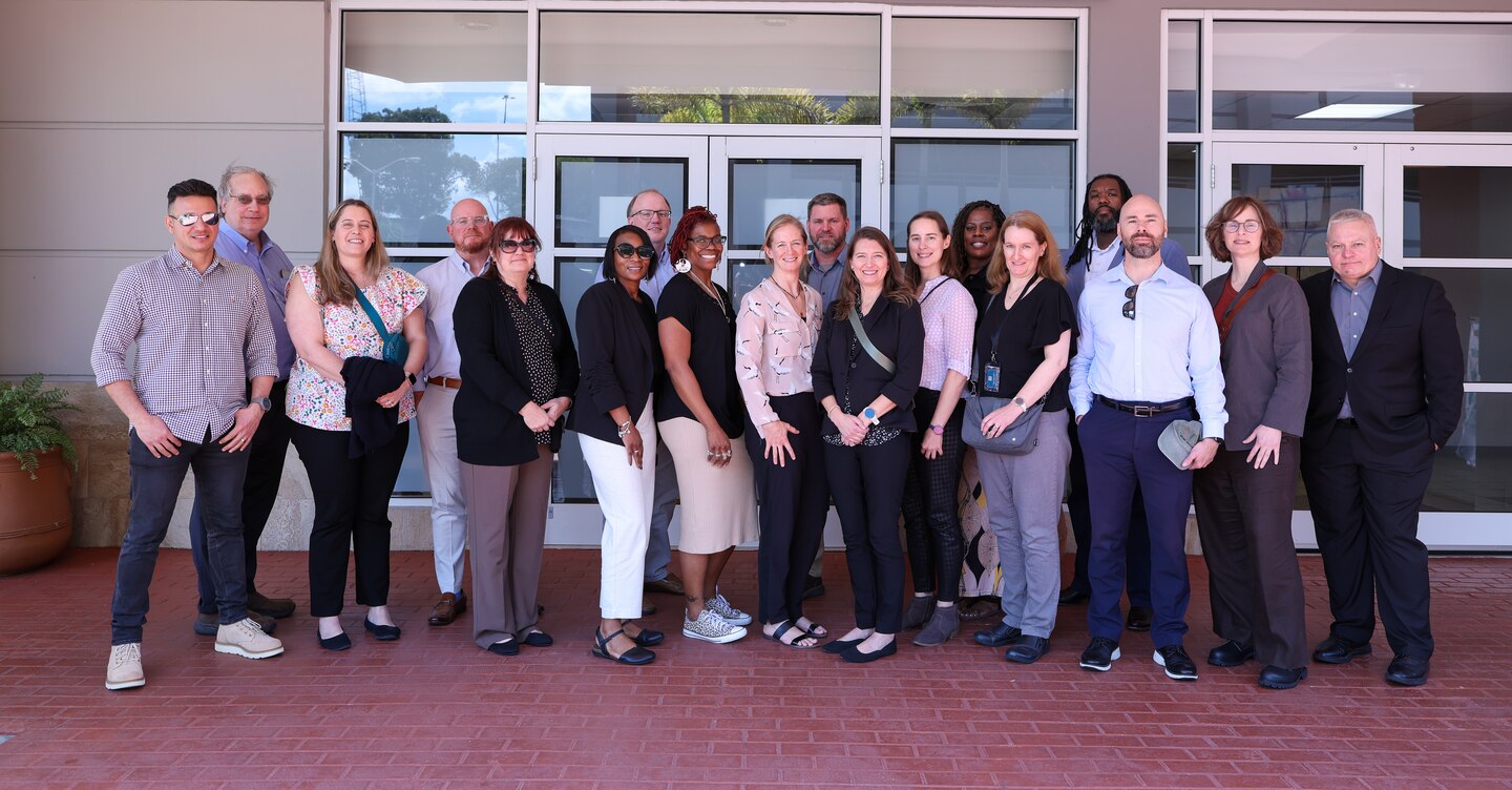 South Atlantic Division Regional Leadership Development Program (SAD RLDP) participants gather outside the U.S. Army Corps of Engineers Caribbean District headquarters during their February 2026 visit to Puerto Rico. As part of the weeklong RLDP immersion, RLDP participants spent time learning from district leadership, touring infrastructure and military construction projects, building relationships, and deepening their understanding of the Caribbean District and its regional challenges.