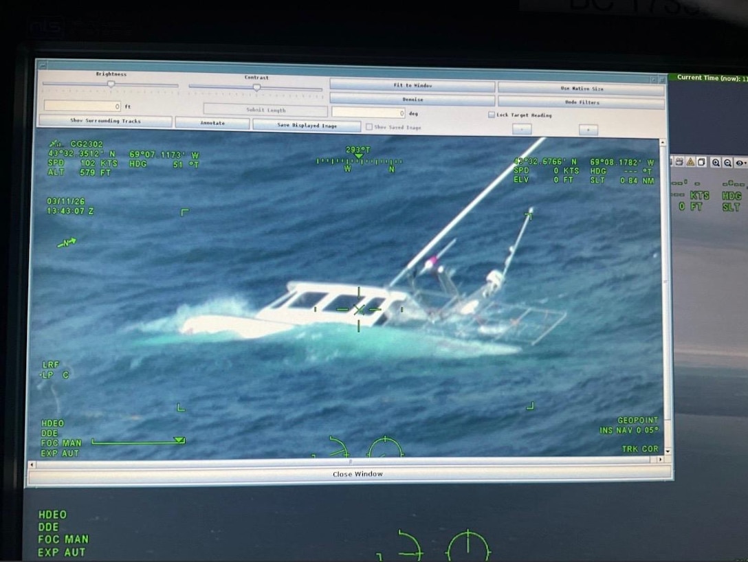 Coast Guard Rescues 3 Fishermen off the Coast of Boothbay Harbor