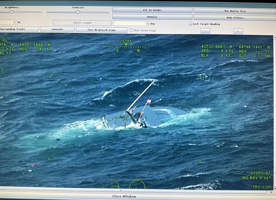 Coast Guard Rescues 3 Fishermen off the Coast of Boothbay Harbor