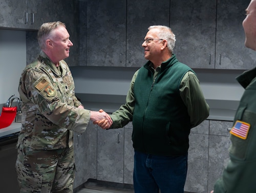 Service member coins civilian