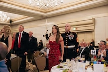 Marine Corps San Diego Band perform for Patriots at Pebble