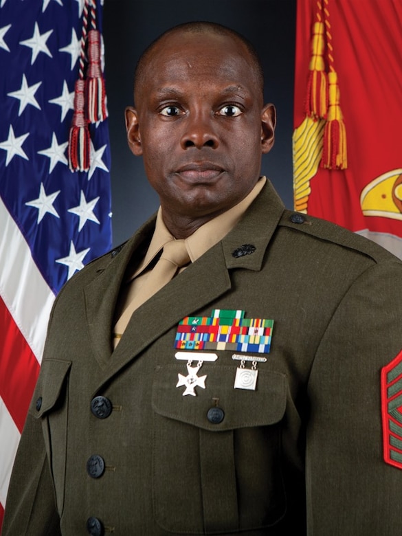 Official Photo of Sergeant Major Duane W. Brown
