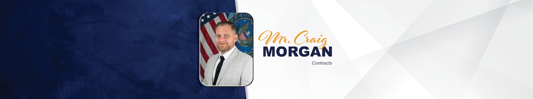 Graphic showing Craig Morgan's photo with text of his name and title.