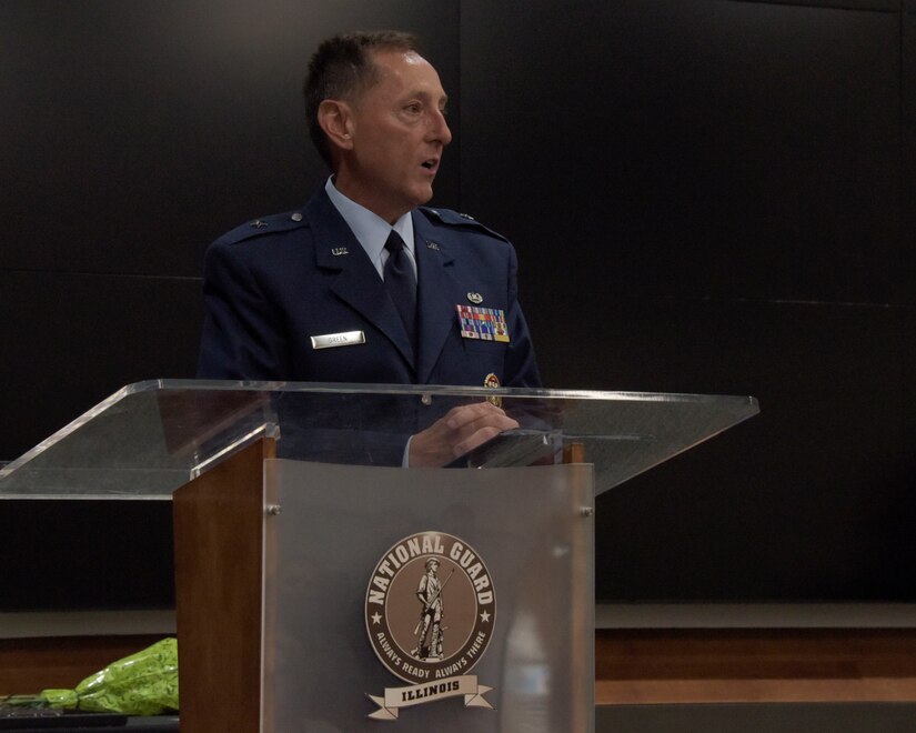 Illinois Air National Guard Judge Advocate Adjourns Career