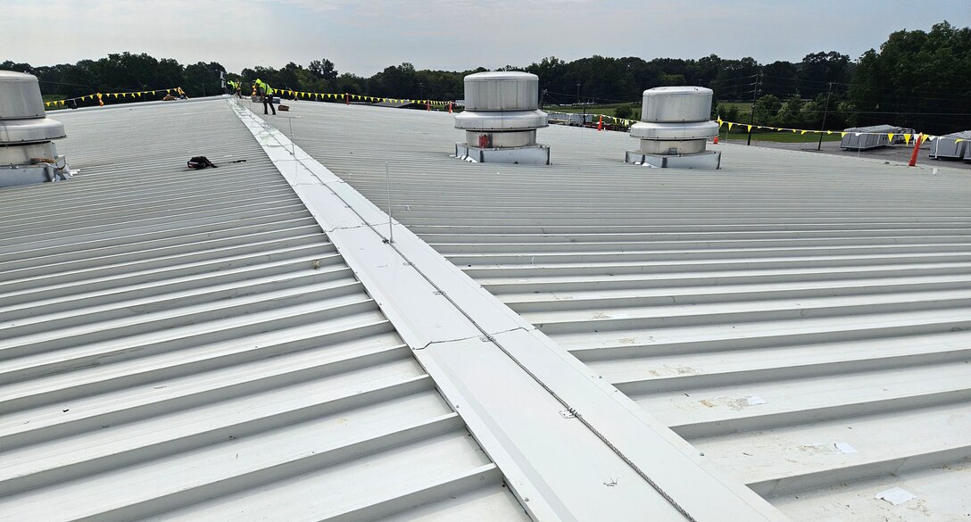 Picture of a building roof.
