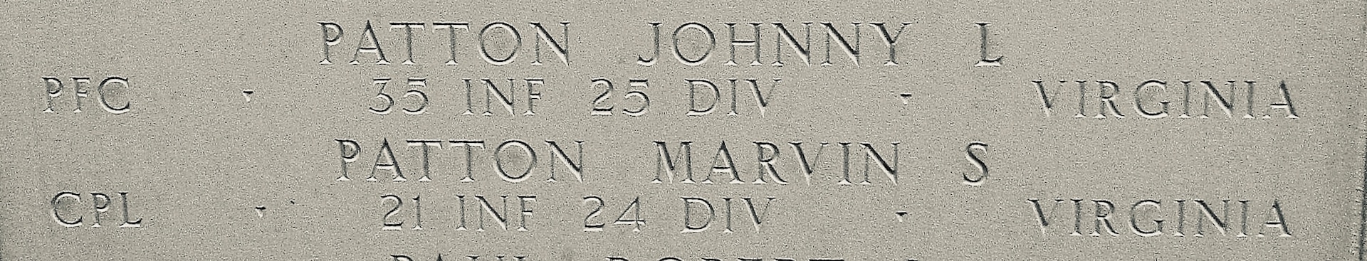 U.S. Army Cpl. Marvin S. Patton