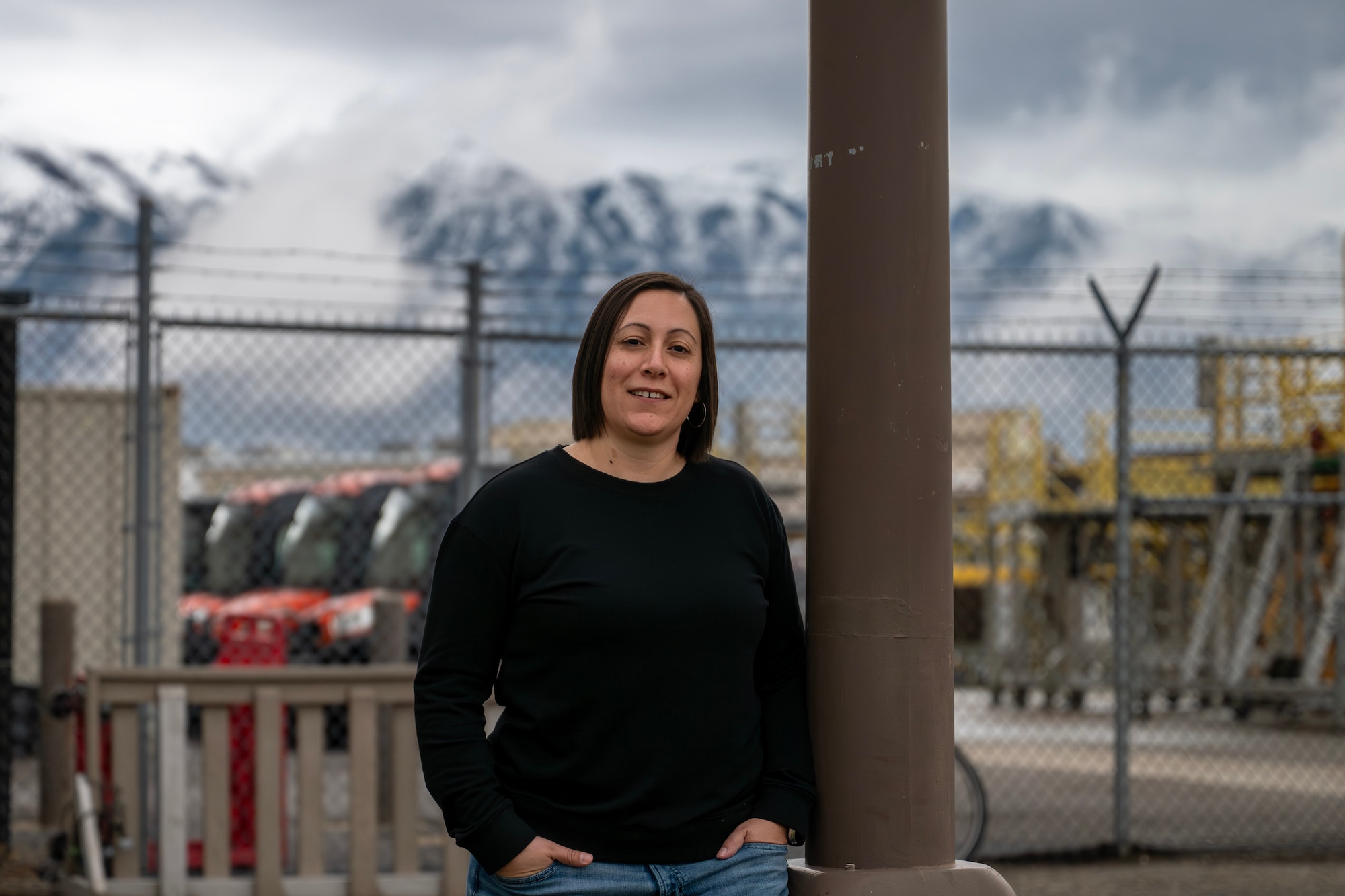 Meet Feliz Weaver, a lead program management analyst for the 309th Aircraft Maintenance Group, with the Ogden Air Logistics Complex. She brings 16 years of experience to her role.  
(U.S. Air Force photo by Cynthia Griggs)