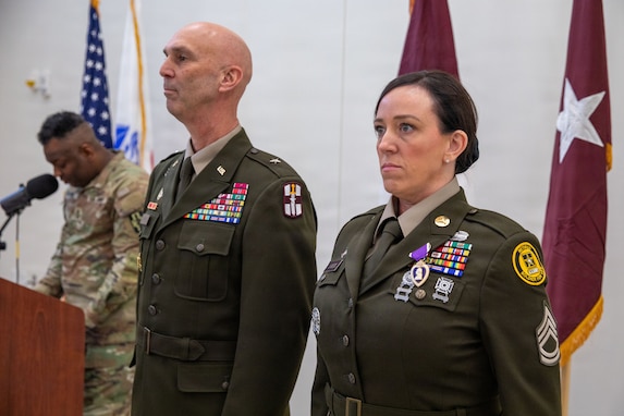 Purple Heart ceremony honors retired Army Reserve medic’s service and sacrifice