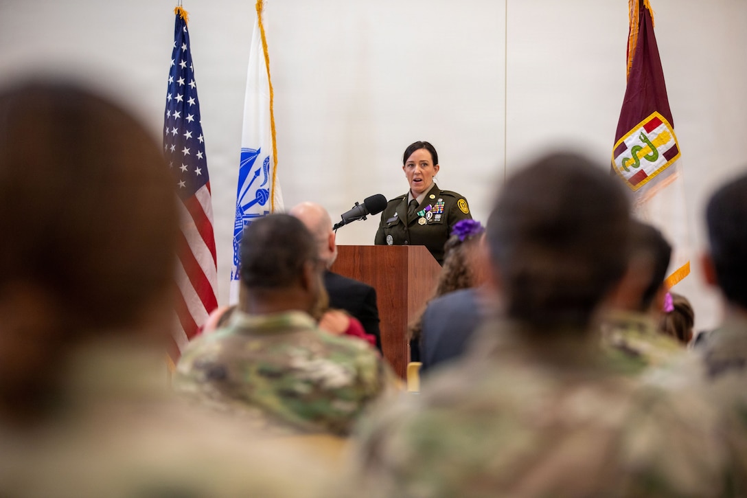 Purple Heart ceremony honors retired Army Reserve medic’s service and sacrifice