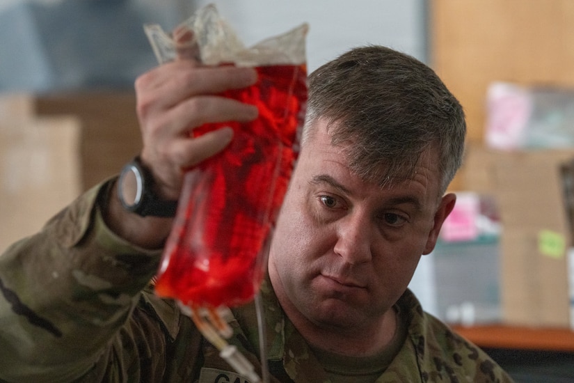 Army Reserve Soldiers revalidate combat medic skills in ad hoc course
