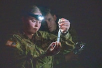 Army Reserve Soldiers revalidate combat medic skills in ad hoc course
