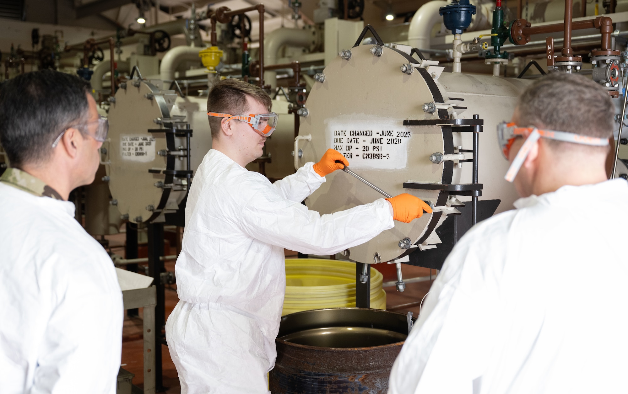 436th CES water and fuels systems maintenance