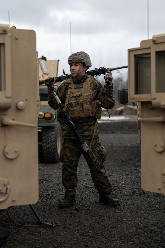 CORE 26| Reserve Marines Conduct Convoy Operations for Arctic Exercise