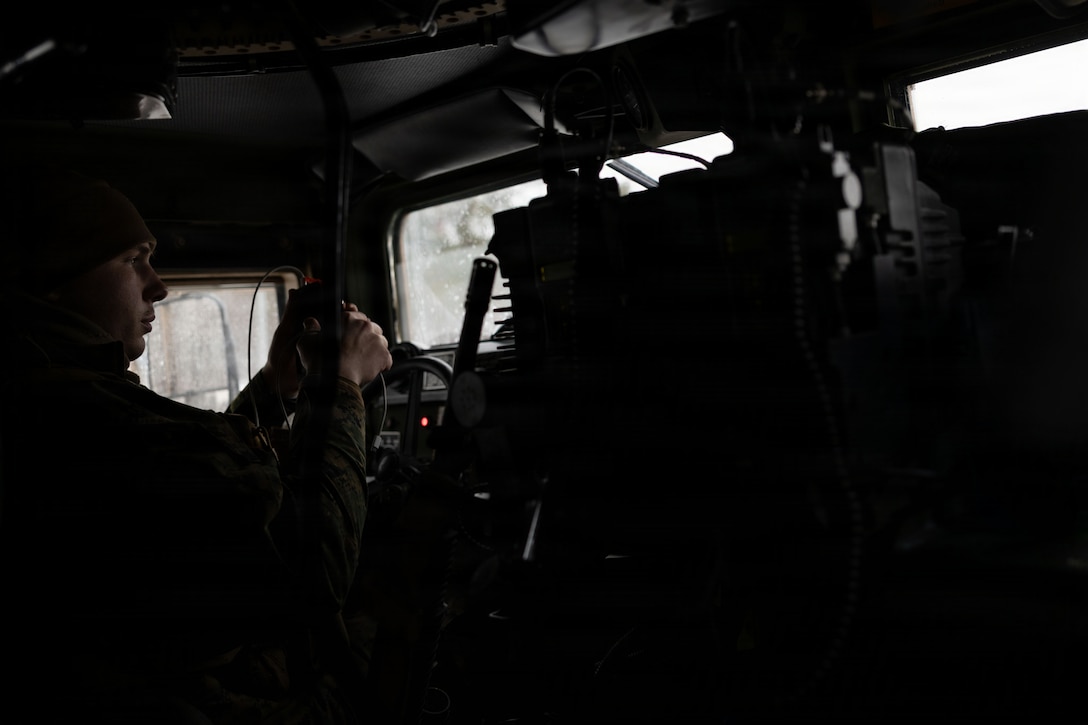 CORE 26| Reserve Marines Conduct Convoy Operations to the Swedish Border for Exercise Cold Response 26