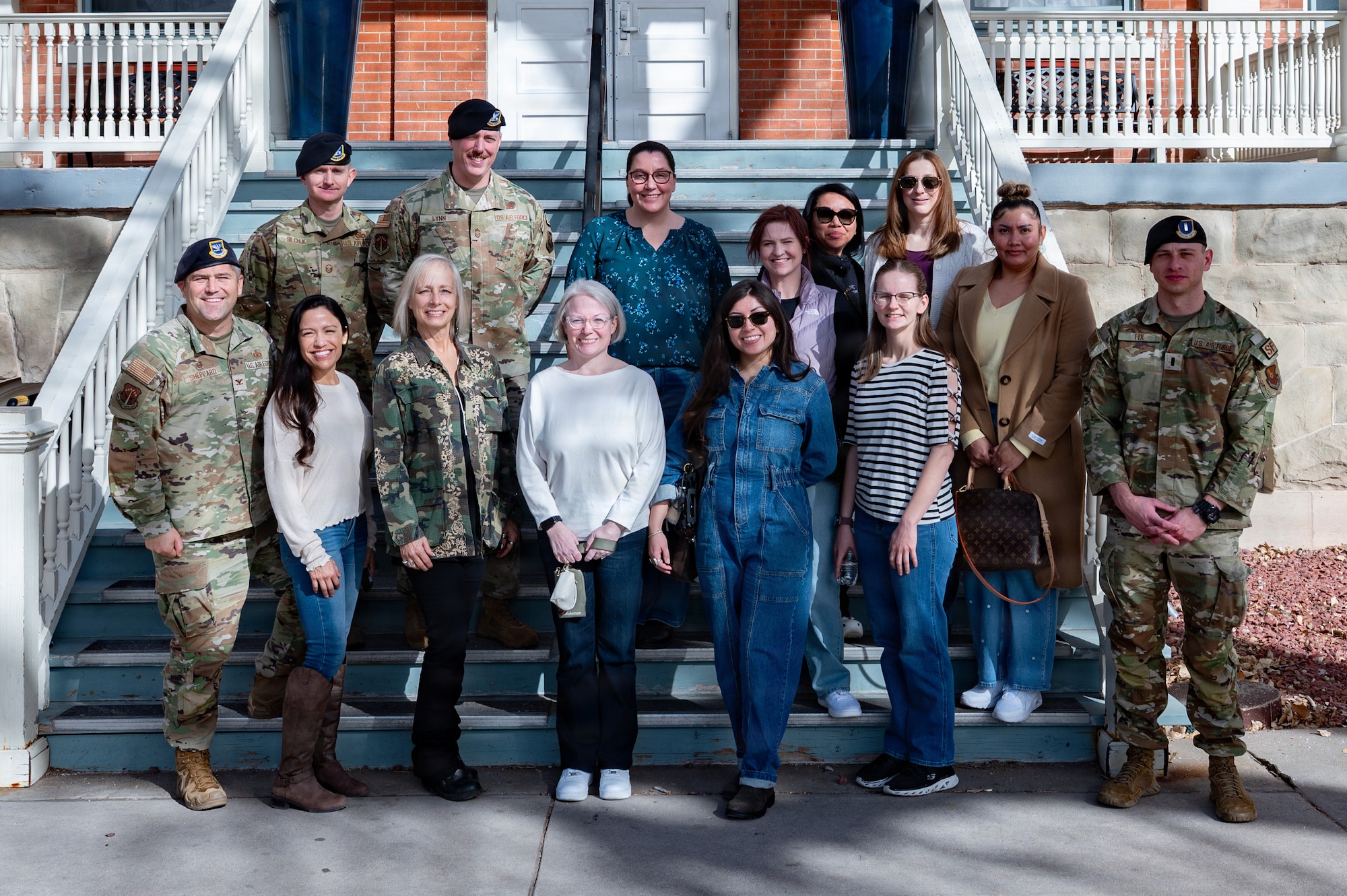Spouses of 90 SFG defenders received a tour of 90 SFG capabilities to better understand what their significant others do to help support mission readiness. (U.S. Air Force photo by Airman 1st Class Nicholas Rowe)