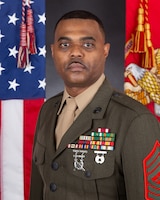 Master Sergeant Levan Powell, Senior Enlisted Leader, Marine Fighter Training Squadron 402