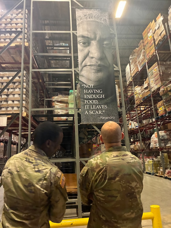 Army Reserve Soldiers fight hunger, feed hope