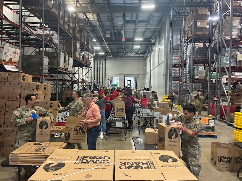 Army Reserve Soldiers fight hunger, feed hope