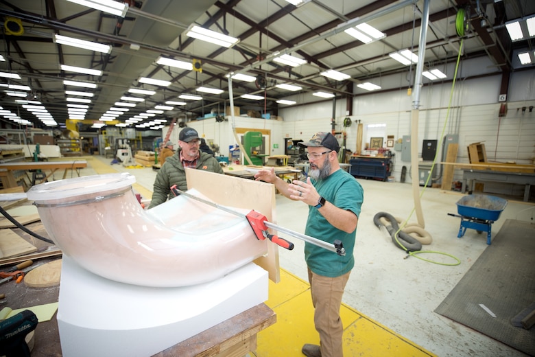 ERDC's Fabrication Shops serve as a unique capability within USACE, providing the Corps with the ability to quickly design, build or repair specialized mechanisms needed to accomplish the mission. Comprised of the Machine Shop, Model Shop and Welding Shop, the team of nearly 30 craftsmen works closely with engineers and project teams to fabricate everything from hydraulic models to field repairs.