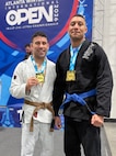 Double excellence: Two Army Reserve majors seize victory on the mat