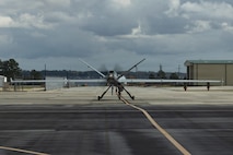VMUT-2's MQ-9A makes inaugural landing at Marine Corps Air Station New River