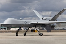 VMUT-2's MQ-9A makes inaugural landing at Marine Corps Air Station New River