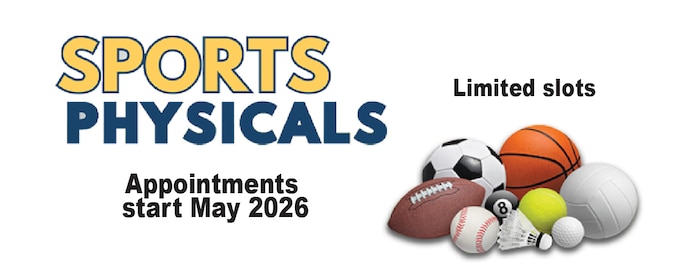 IACH appointments for school and sports physicals are now available for May and going through August. These appointments are reserved for youth enrolled to a primary care manager at IACH.