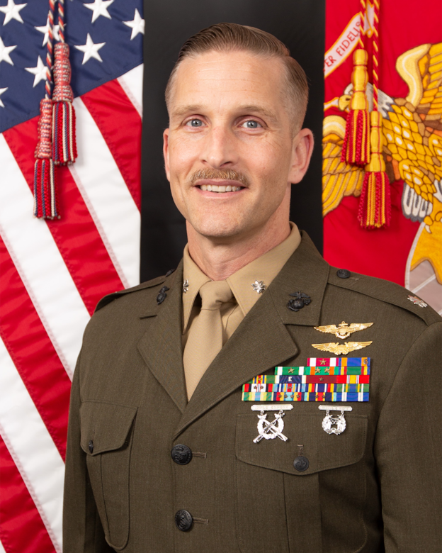 LtCol Cordes command photo