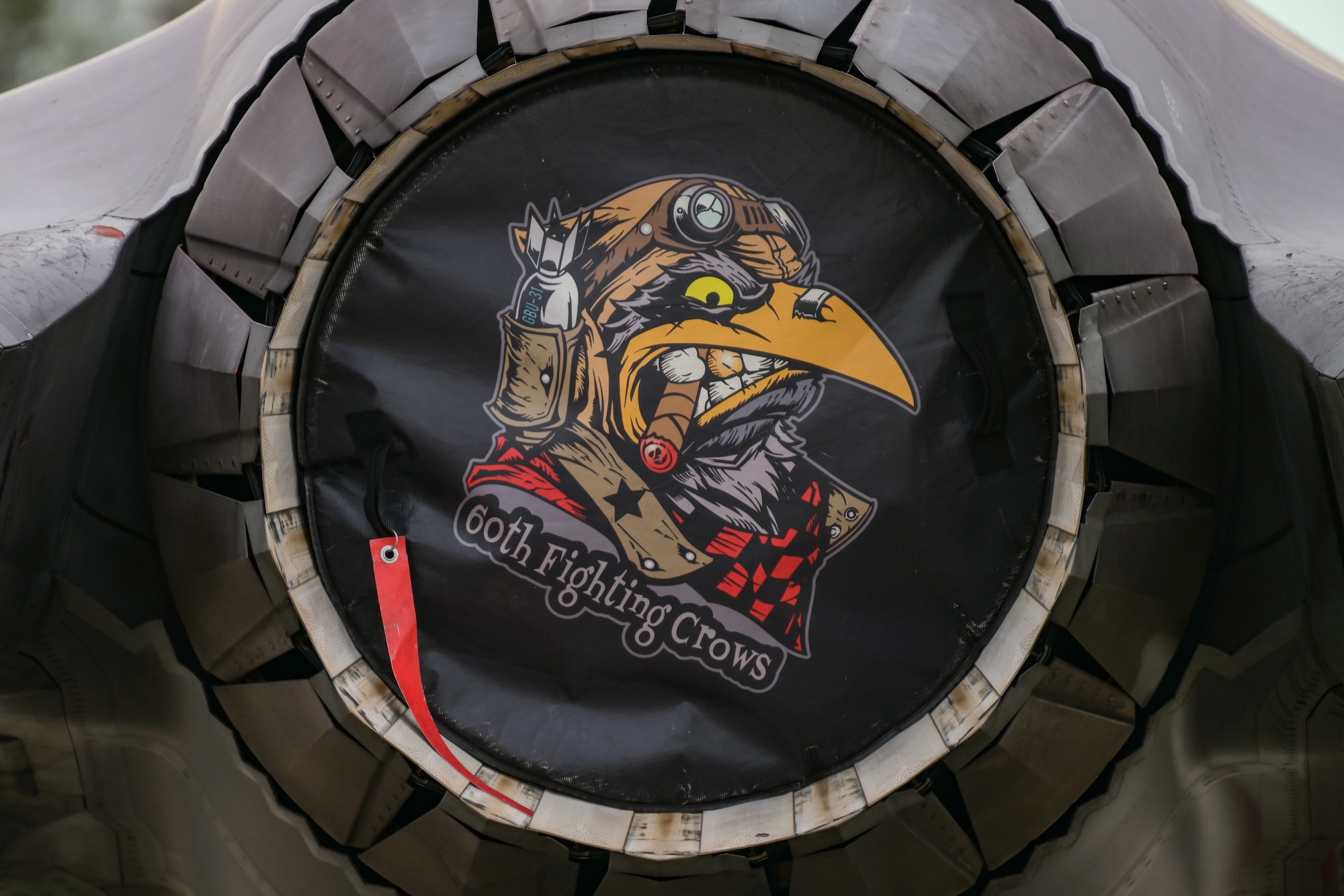 A photo of an exhaust cover.