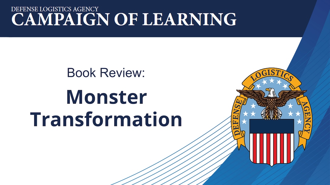 Graphic for the book review of Monster Transformation