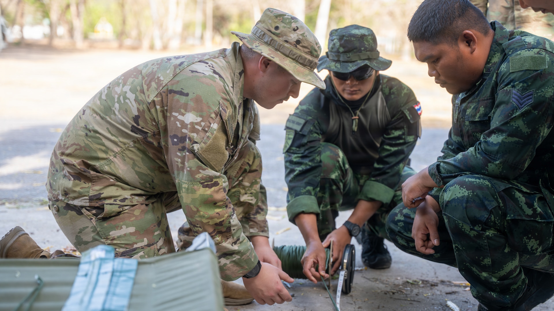 Hanuman Guardian: U.S. Army Reserve engineers train for demolition operations with Royal Thai Army partners
