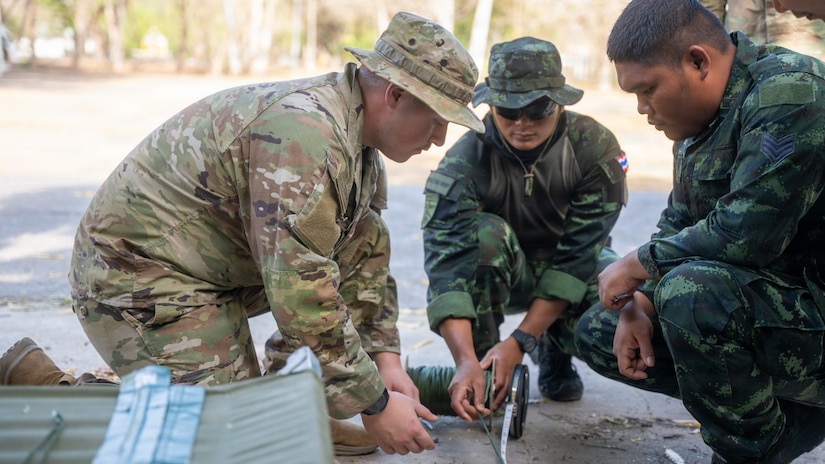 Hanuman Guardian: U.S. Army Reserve engineers train for demolition operations with Royal Thai Army partners