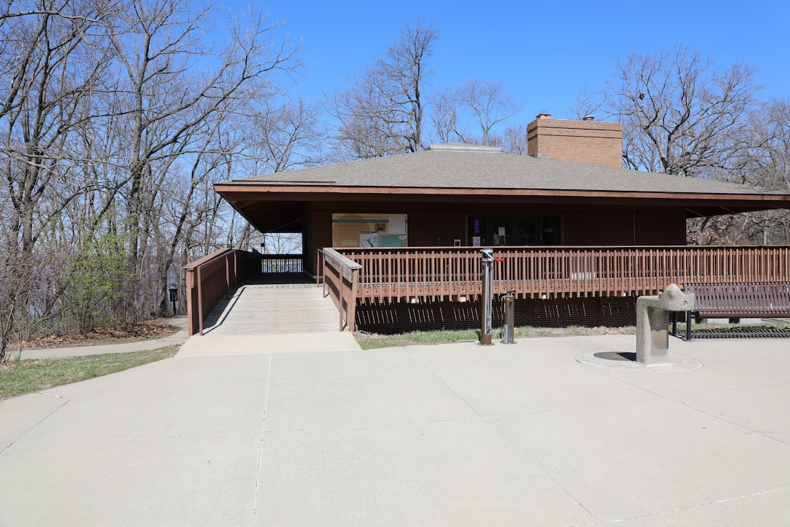 Saylorville Lake Vistor Center.