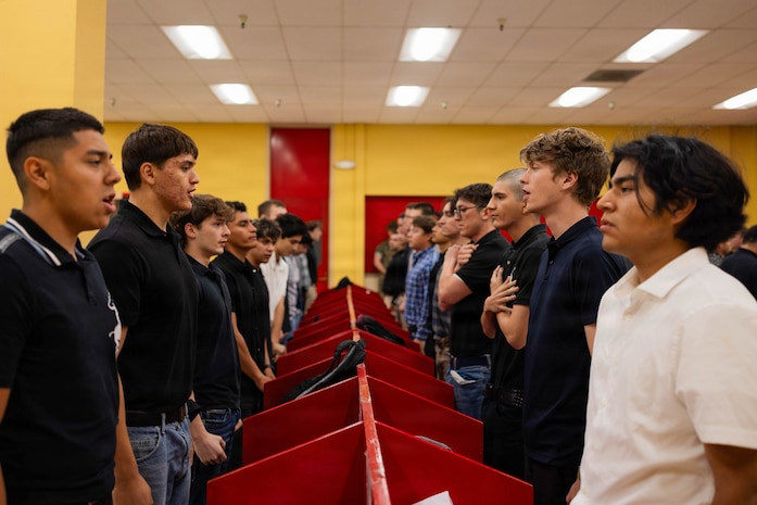 Charlie Company Receiving Night