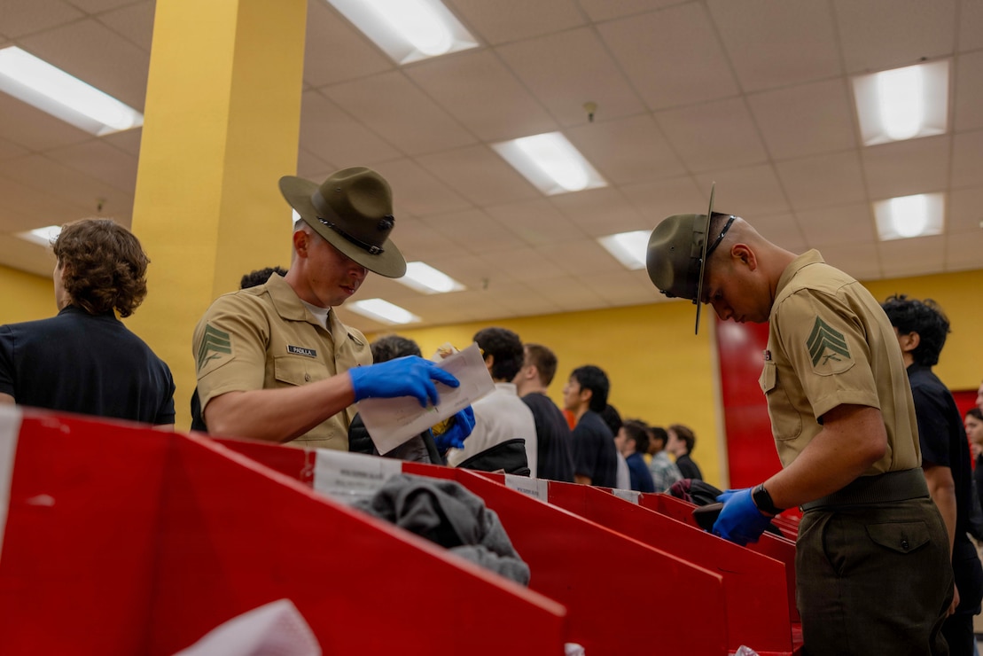 Charlie Company Receiving Night