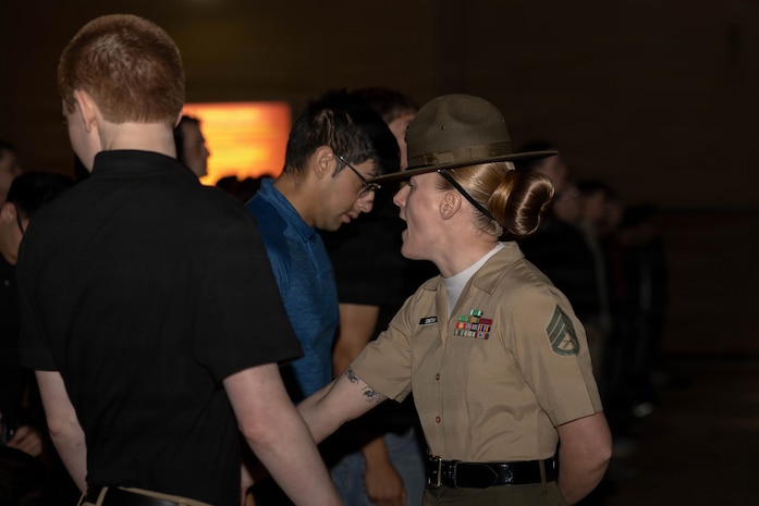 Charlie Company Receiving Night