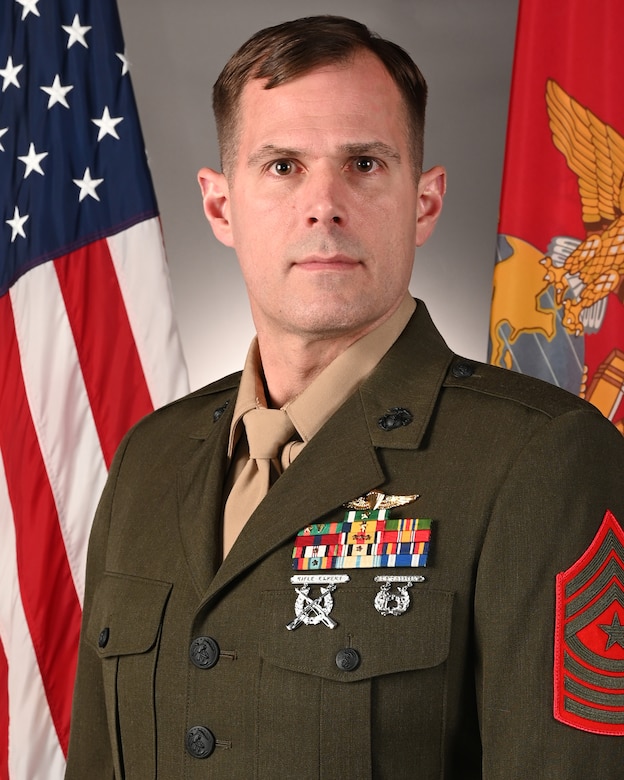 Sergeant Major Travis J. Johnson, Command Senior Enlisted Leader, 3d Battalion, 23d Marine Regiment