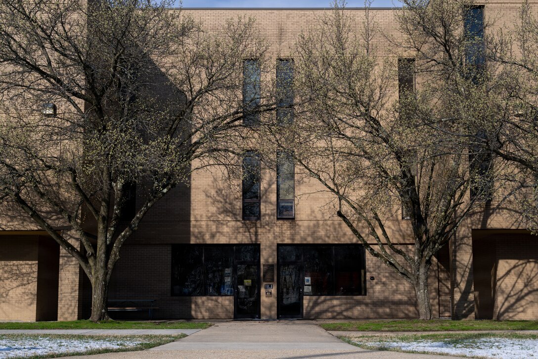 The outside of a building.