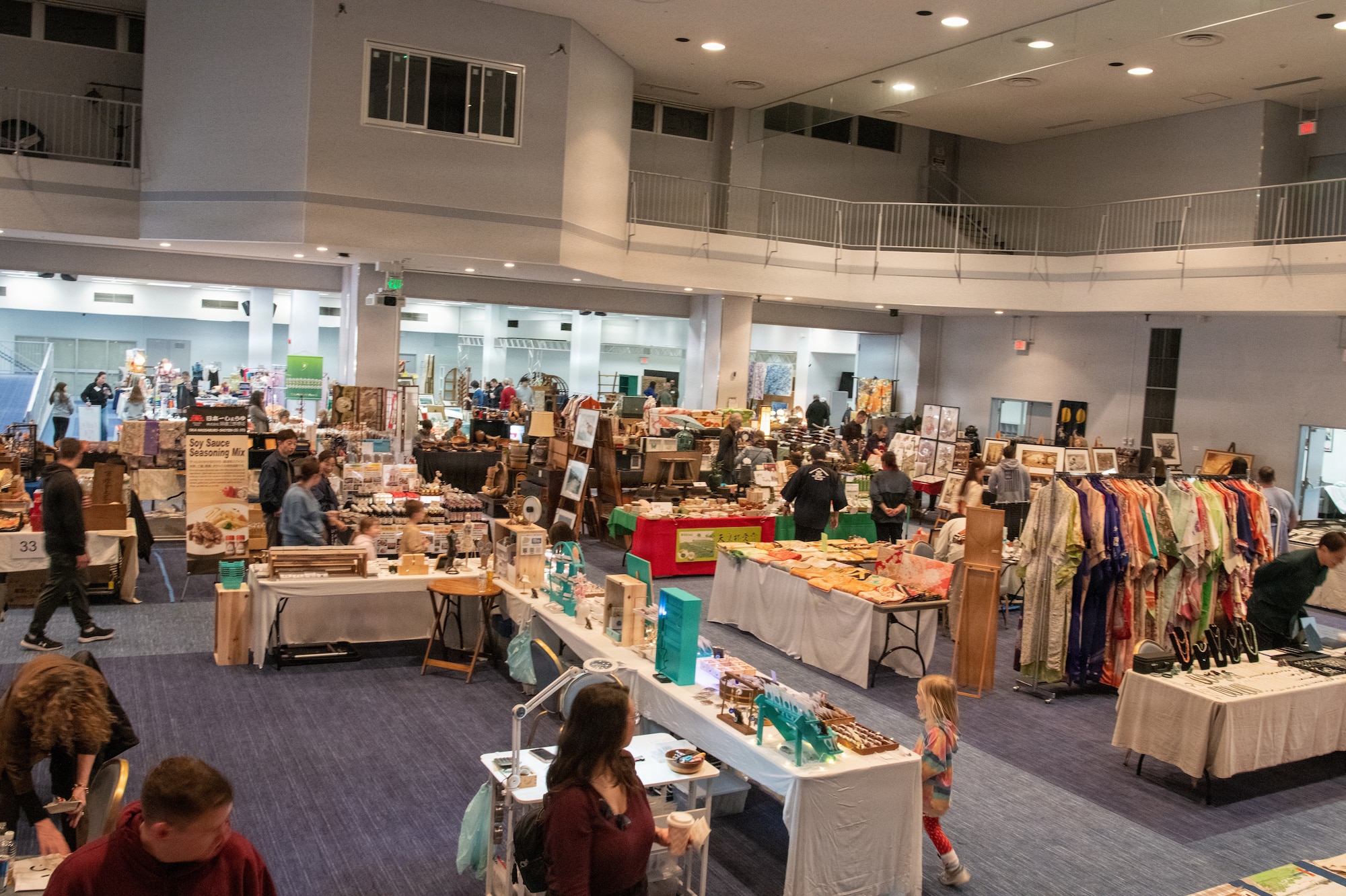 Items sit on display for purchase.
