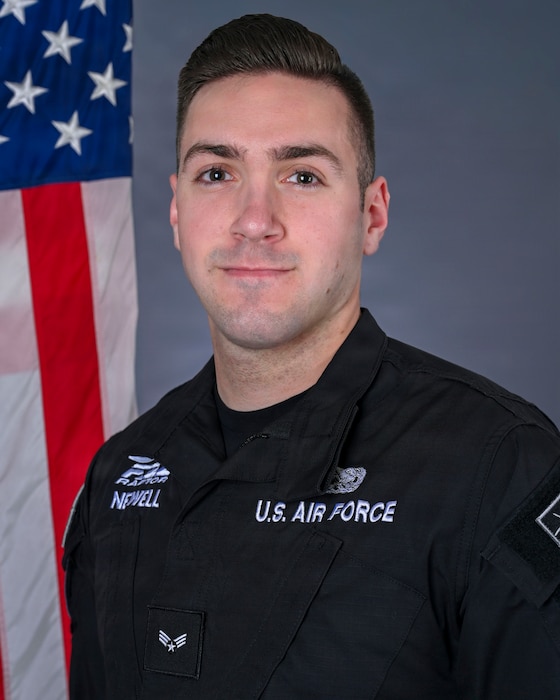 U.S. Air Force Senior Airman David Newell