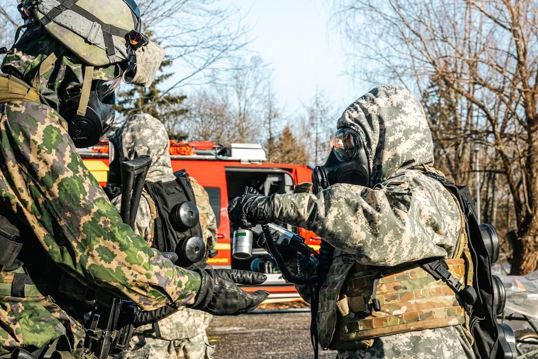 VNG Soldiers, Airmen support Karelian Stone in Finland