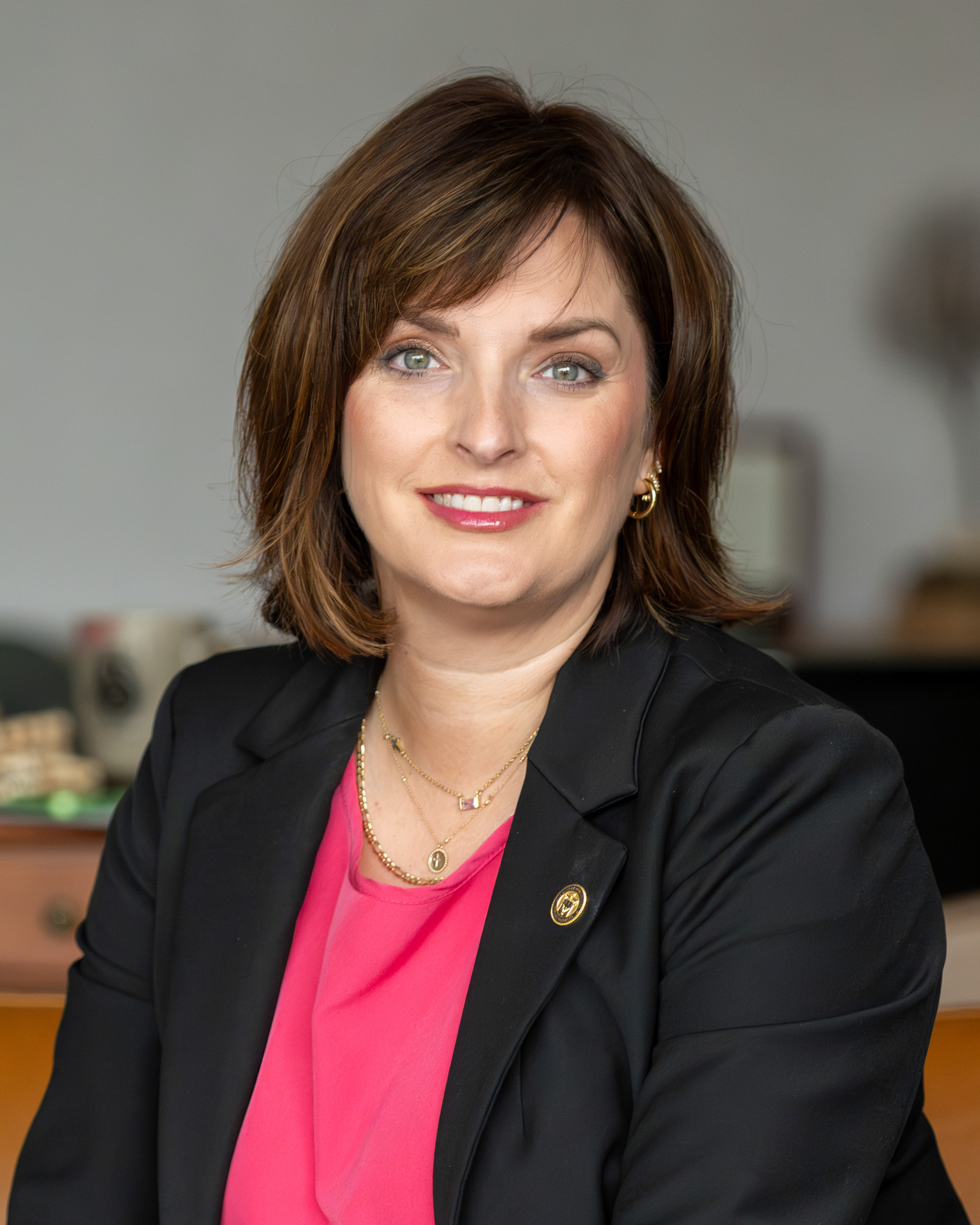 Headshot of Terra Good, IFP Deputy Director and Chief ISMO, against a neutral background.