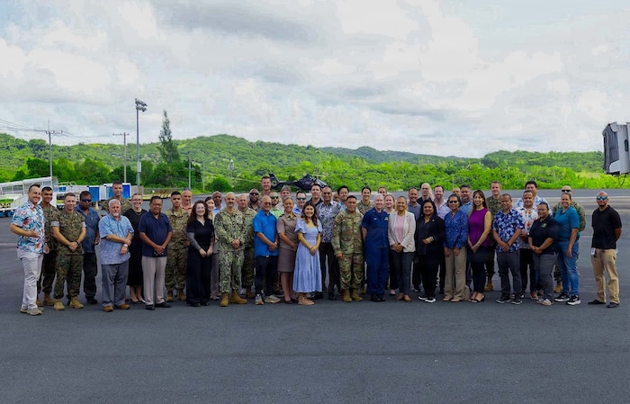 Military representatives from U.S. Indo-Pacific Command, along with U.S. interagency and law enforcement partners, met with senior leaders from the Republic of Palau during a U.S. – Palau Joint Committee Meeting held at Palau International Airport in AIRAI, March 5.