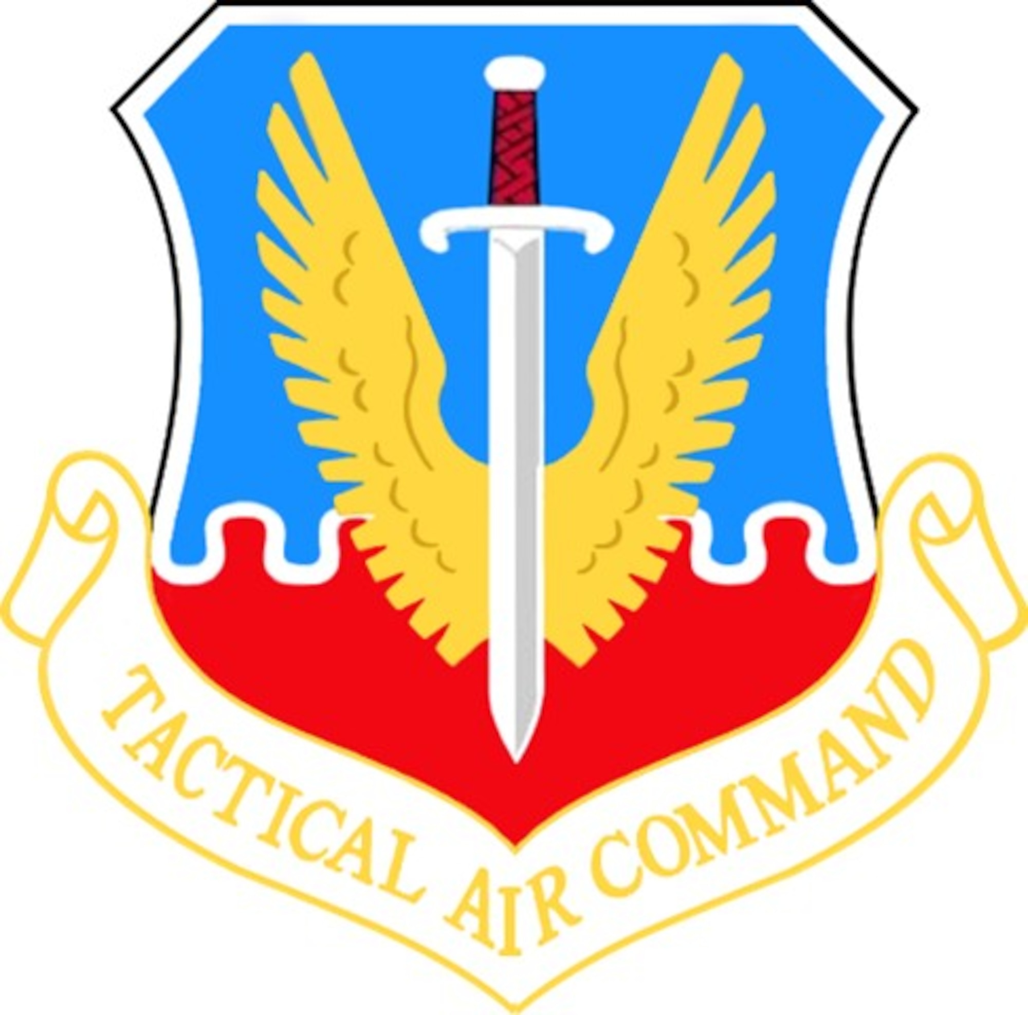 Courtesy photo of the Tactical Air Command crest.