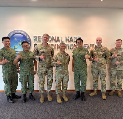 USARPAC Deputy Commanding General – Homeland Affairs Maj. Gen. Lance Okamura visited the Regional HADR Coordination Center on March 11, 2026 where they discussed HADR coordination, targeted response and the importance of civil military planning  and coordination. The U.S. and Singapore armies are long-term partners in the region and share a common vision.