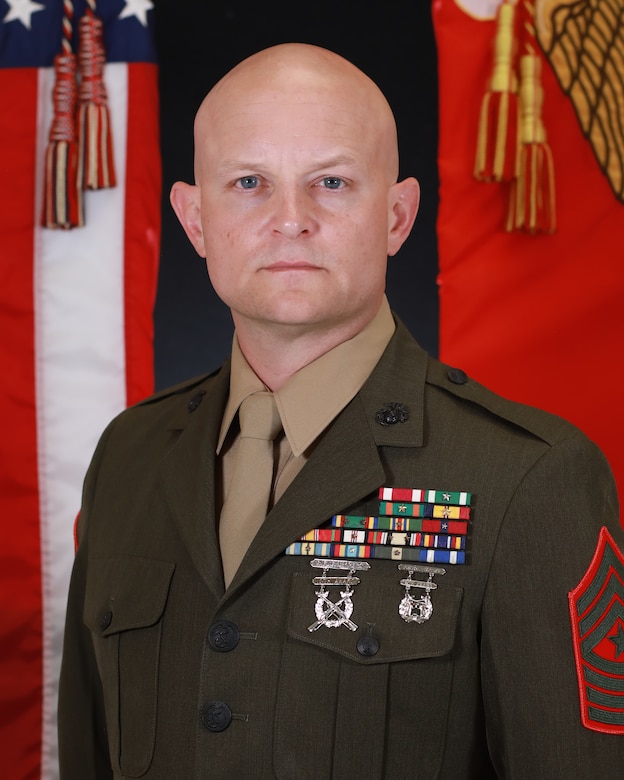 Command board photo for Sergeant Major Jeremy Jenkins.